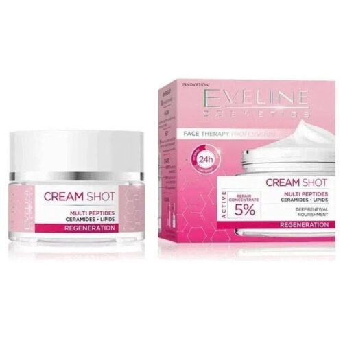 EVELINE CREAM SHOT MULTI PEPTIDES REGENERATION 50ML