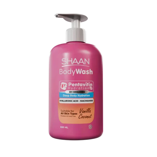 SHAAN BODY WASH 480ML (VANILLA COCONUT)