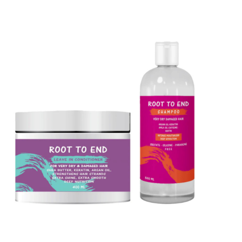 ROOT TO END SHAMPOO AND LEAVE IN CONDITIONER ( FREE DELIVERY )