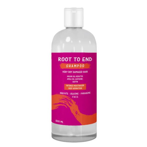 ROOT TO END INTENSE MOISTURIZER SHAMPOO 500ML