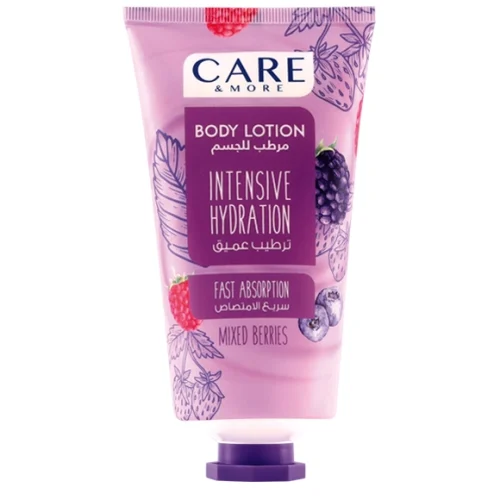 CARE & MORE BODY LOTION WITH MIXED BERRIES