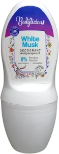 BODYLICIOUS WHITE MUSK ANTIPERSPIRANT DEODORANT