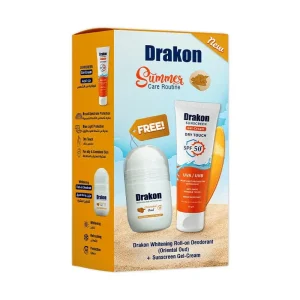 Drakon Promo pack Sunscreen Gel-Cream + Whitening Roll-On Oriental Oud