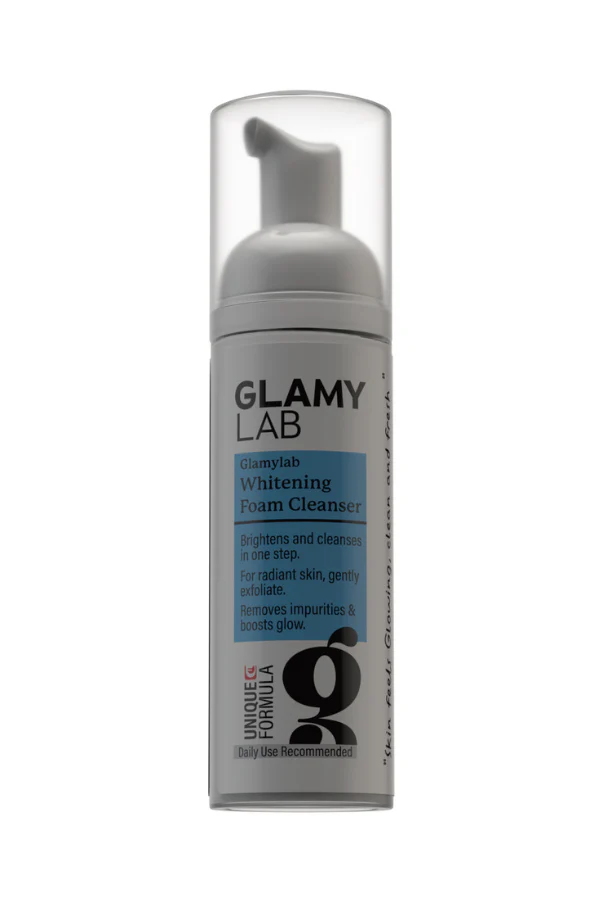 glamy lab whitening foam cleanser