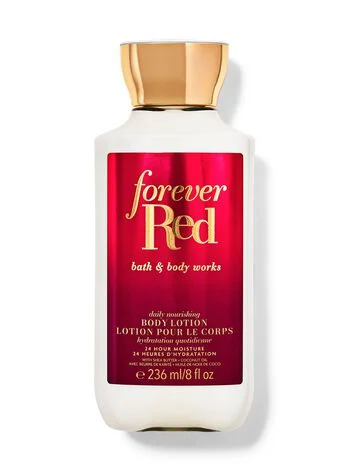 BATH AND BODY WORKS FOREVER RED BODY LOTION 236 ML