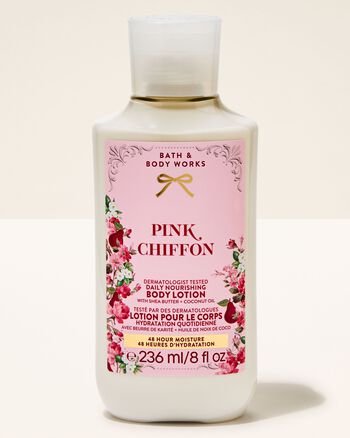 BATH AND BODY WORKS PINK CHIFFON BODY LOTION 236 ML